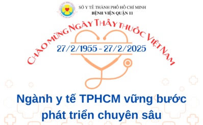 (SỞ Y TẾ TP.HCM) Chào mừng Ngày Thầy thuốc Việt Nam 27/2/1955 - 27/2/2025: Ngành y tế TPHCM vững bước phát triển chuyên sâu